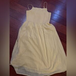 Sadie & Sage Yellow Midi Dress